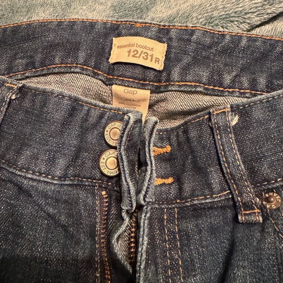 Gap essential bootcut jeans size 12/31R - Picture 3 of 4